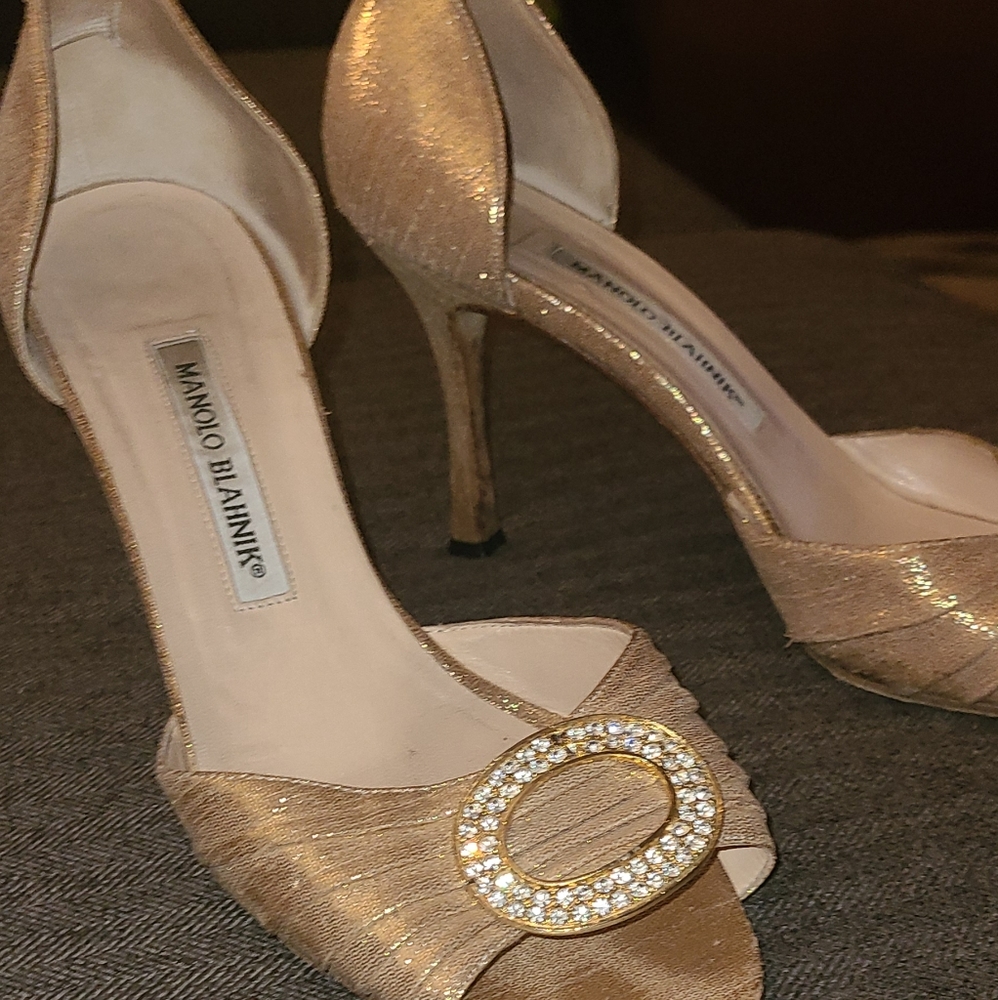 Manolo Blahnik o'dorsay heel